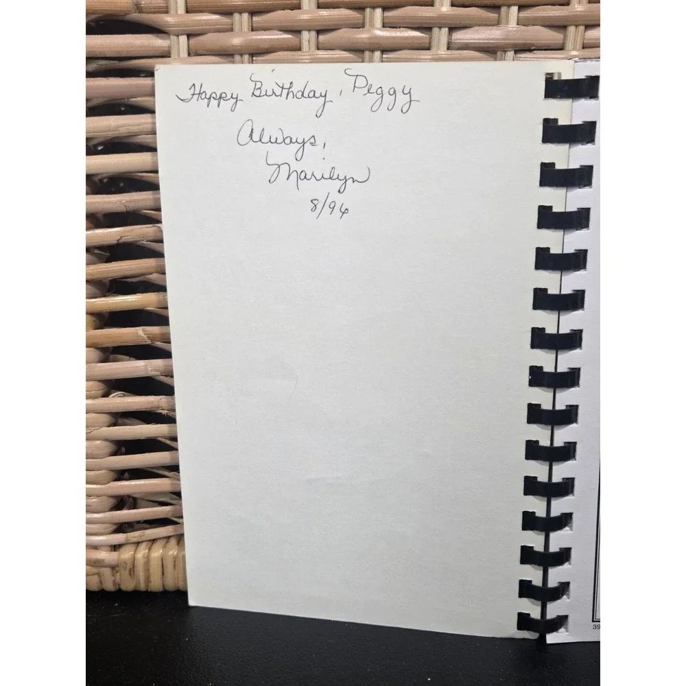 Poplar Springs Church Of Christ Cookbook King, North Carolina 1995 Recipe Book